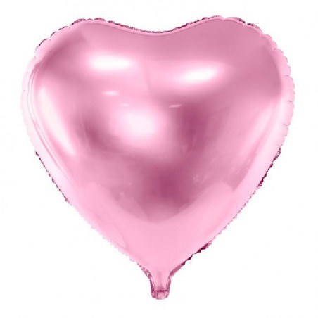 Balon foliowy Serce - Jasnoróżowy
