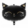 Balon foliowy - Czarny Kotek
