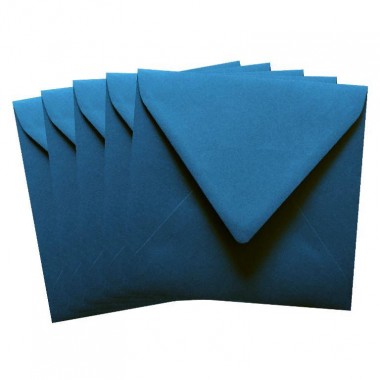 Koperty Kwadratowe Ciemnoniebieskie - 5 sztuk
