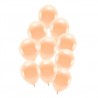 Balony pastelowe brzoskwiniowe 30cm - 10 sztuk