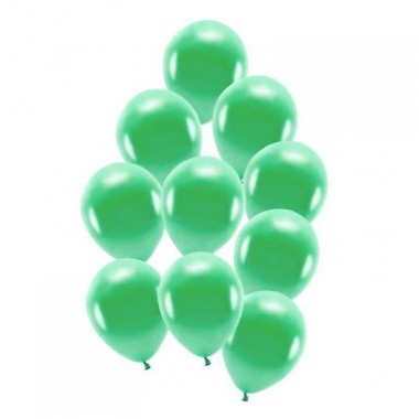 Balony pastelowe emeraldowe 30cm - 10 sztuk