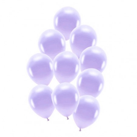 Balony pastelowe liliowe 30cm - 10 sztuk