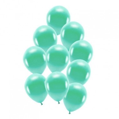 Balony pastelowe seledynowe 30cm - 10 sztuk
