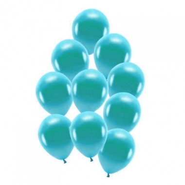 Balony pastelowe niebieska laguna 30cm - 10 sztuk