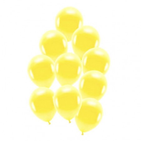Balony pastelowe cytrynowe 30cm - 10 sztuk