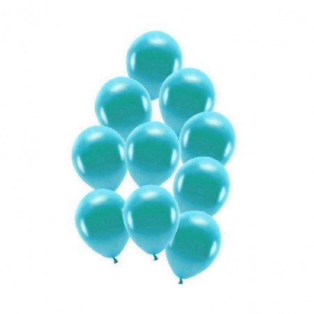 Balony pastelowe niebieska laguna 23cm - 10 sztuk