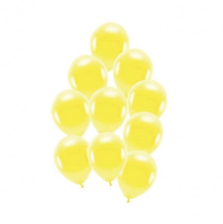 Balony pastelowe cytrynowe 23cm - 10 sztuk