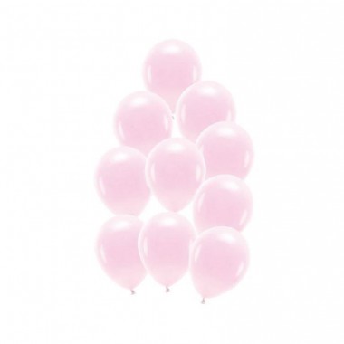 Balony pastelowe jasnoróżowe 23cm - 10 sztuk