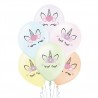 Balony jednorożec 30 cm - 6 sztuk