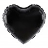 Balon foliowy serce - czarne