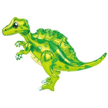Balon foliowy 3D spinozaur zielony 75cm x 60cm