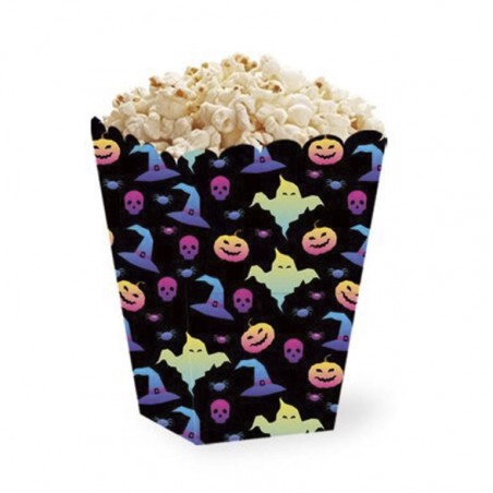 Pudełka na popcorn Halloween - 5 sztuki