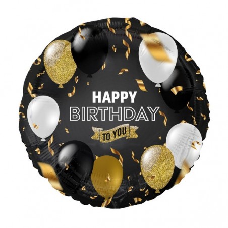Balon foliowy Happy Birthday to you - 45 cm