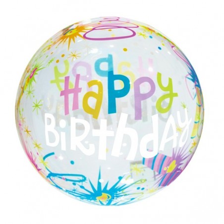 Balon foliowy urodzinowy świeczki -  45 cm