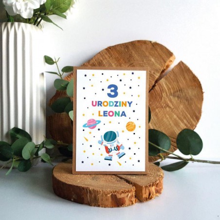 Napis stojący eco - Kosmos