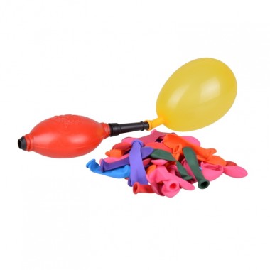 Balony wodne z pompką - 45 sztuk