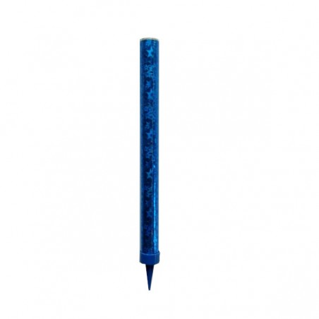 Fontanna premium kolorowy płomień 18cm - niebieski