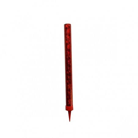 Fontanna premium kolorowy płomień 18cm - czerwony
