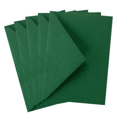 Koperty Małe C6 zielony - 5 sztuk