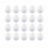 Jajka styropianowe - 20 sztuk