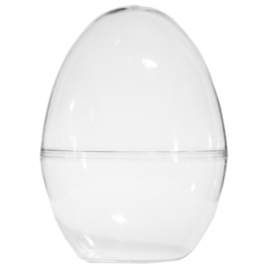 Jajko akrylowe stojące 9 cm - 5 sztuk